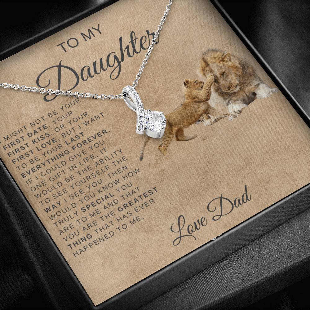 LION NECKLACE TO DAUGHTER FROM DAD