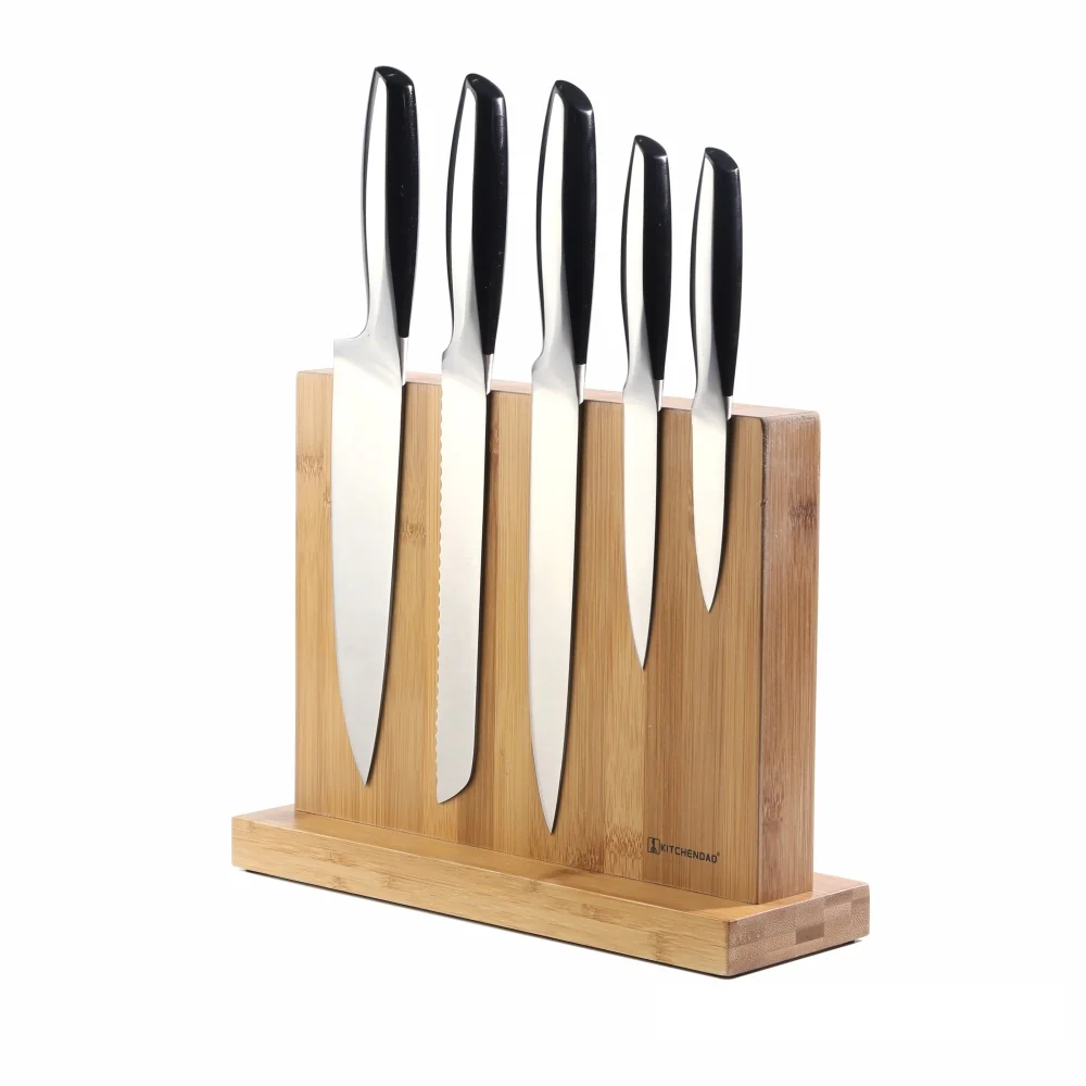 Luxury Magnetic Knife Block Holder Cutlery Display Stand