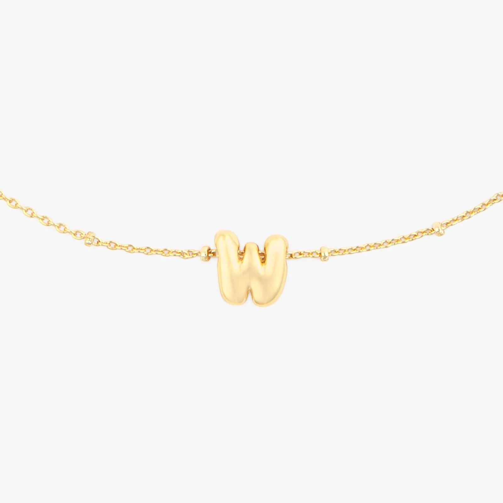 Alphabet Satellite Chain Choker