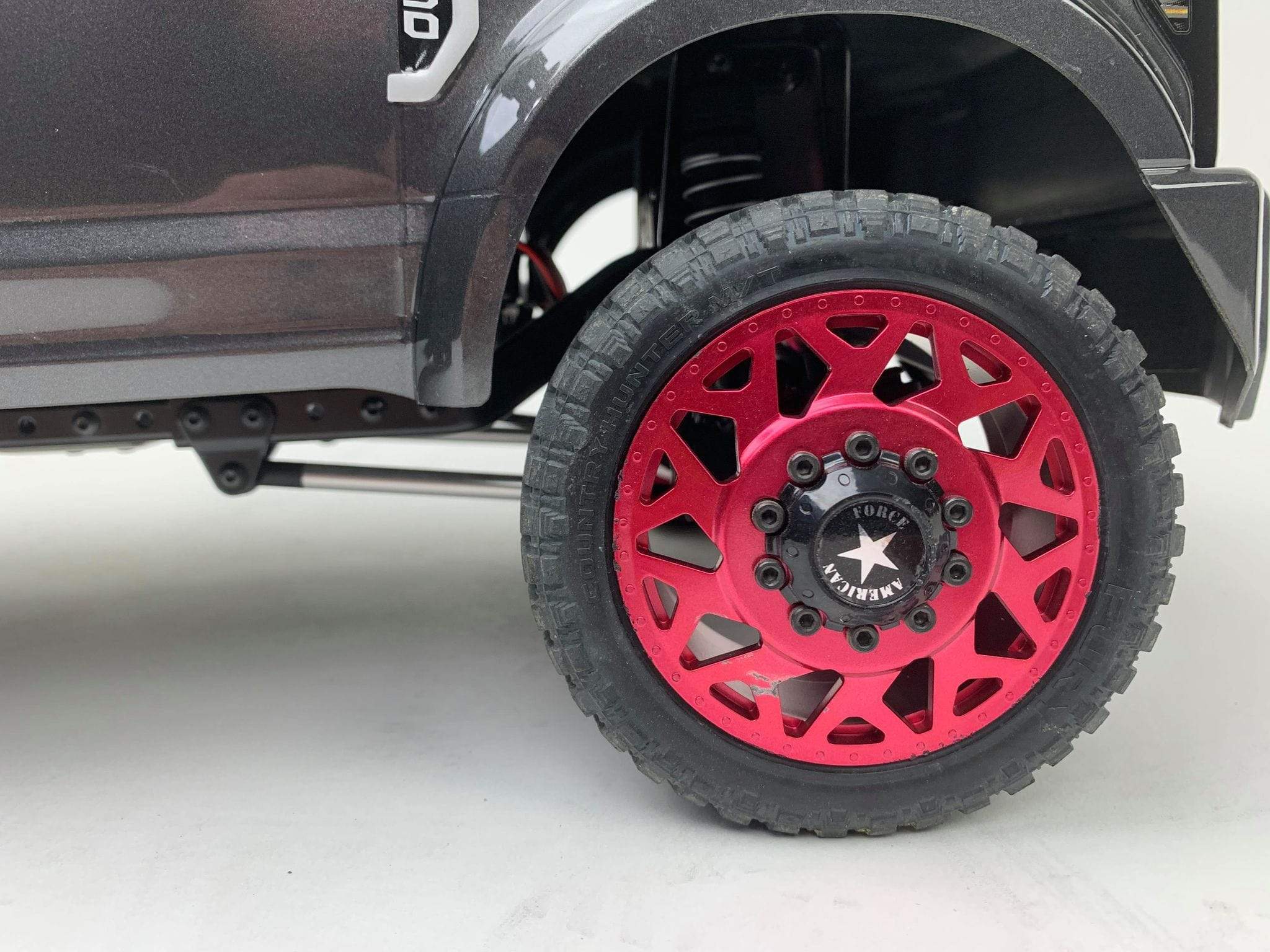 8981 FORD F450 SD 1/10 4WD RTR (Grey Titanium) Custom Truck DL-Series