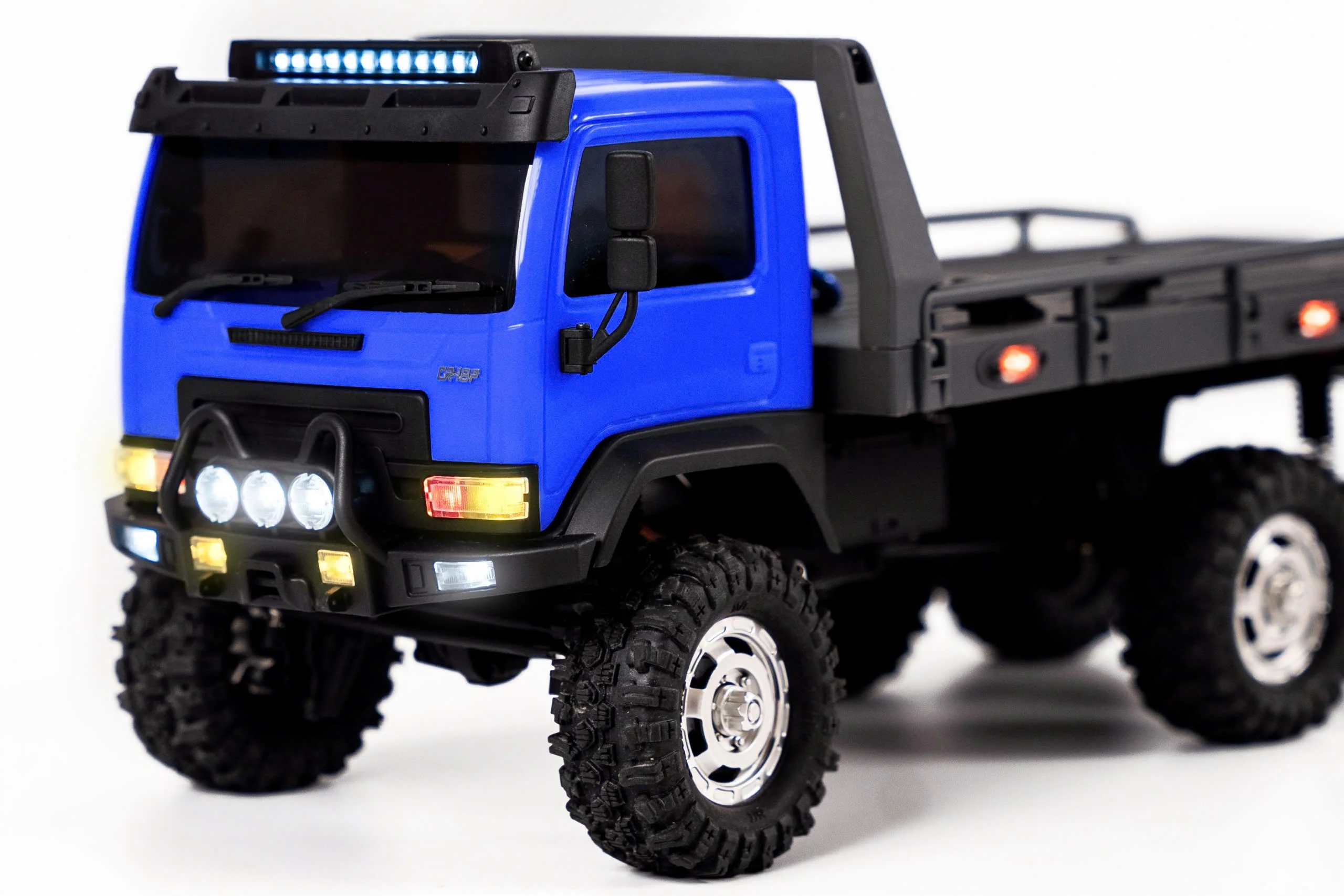Hobbyplus 1/18 ARKTOS 6X6 RTR Blue Body and Black Rear Bed Rock Crawler