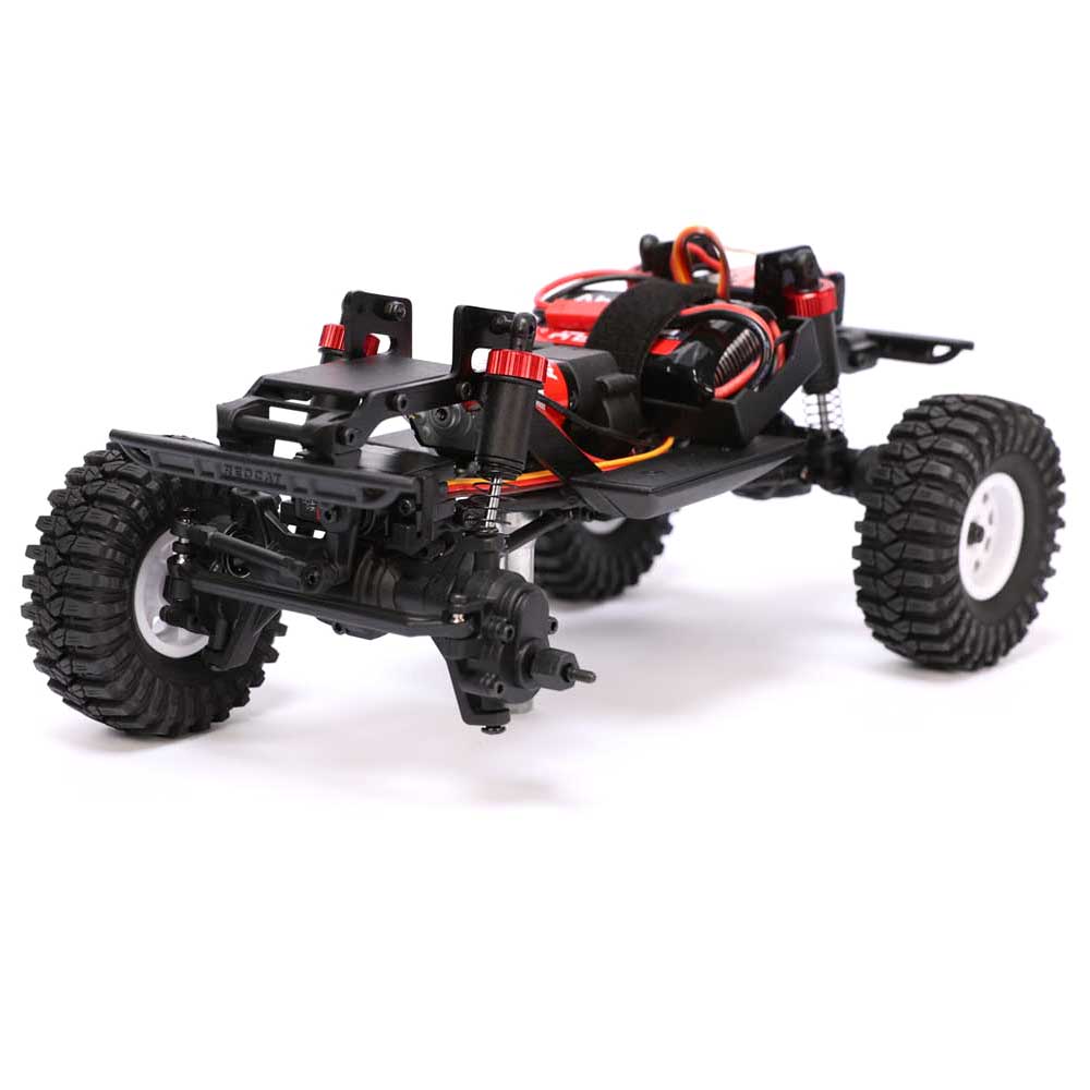 Redcat Ascent-18 RC Crawler - 1:18 Brushed Electric Rock Crawler - RED