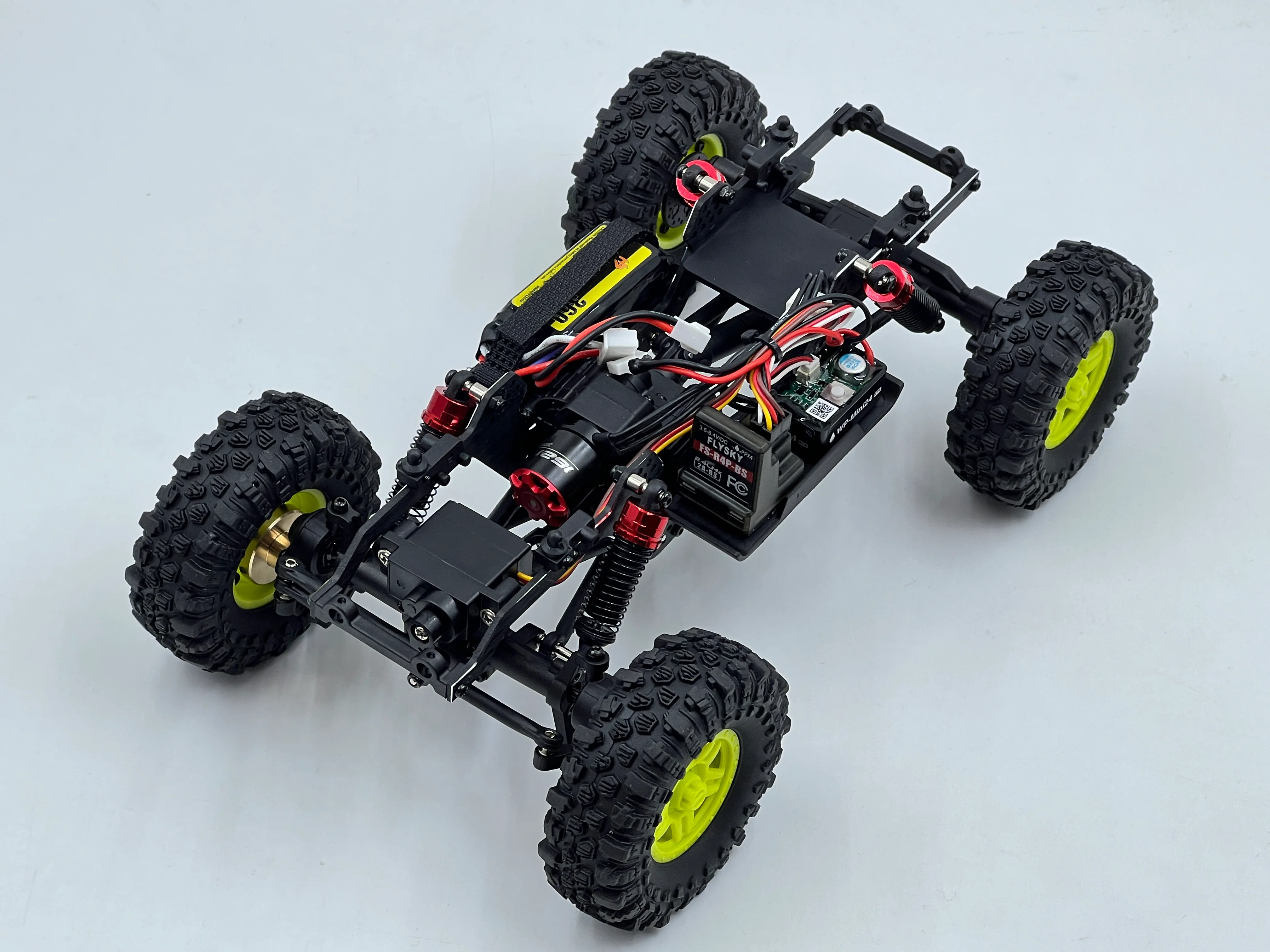 Hobby Plus 1/18 CR 18P PRO Brushless Juice Up 4X4 RTR Rock Crawler - Yellow