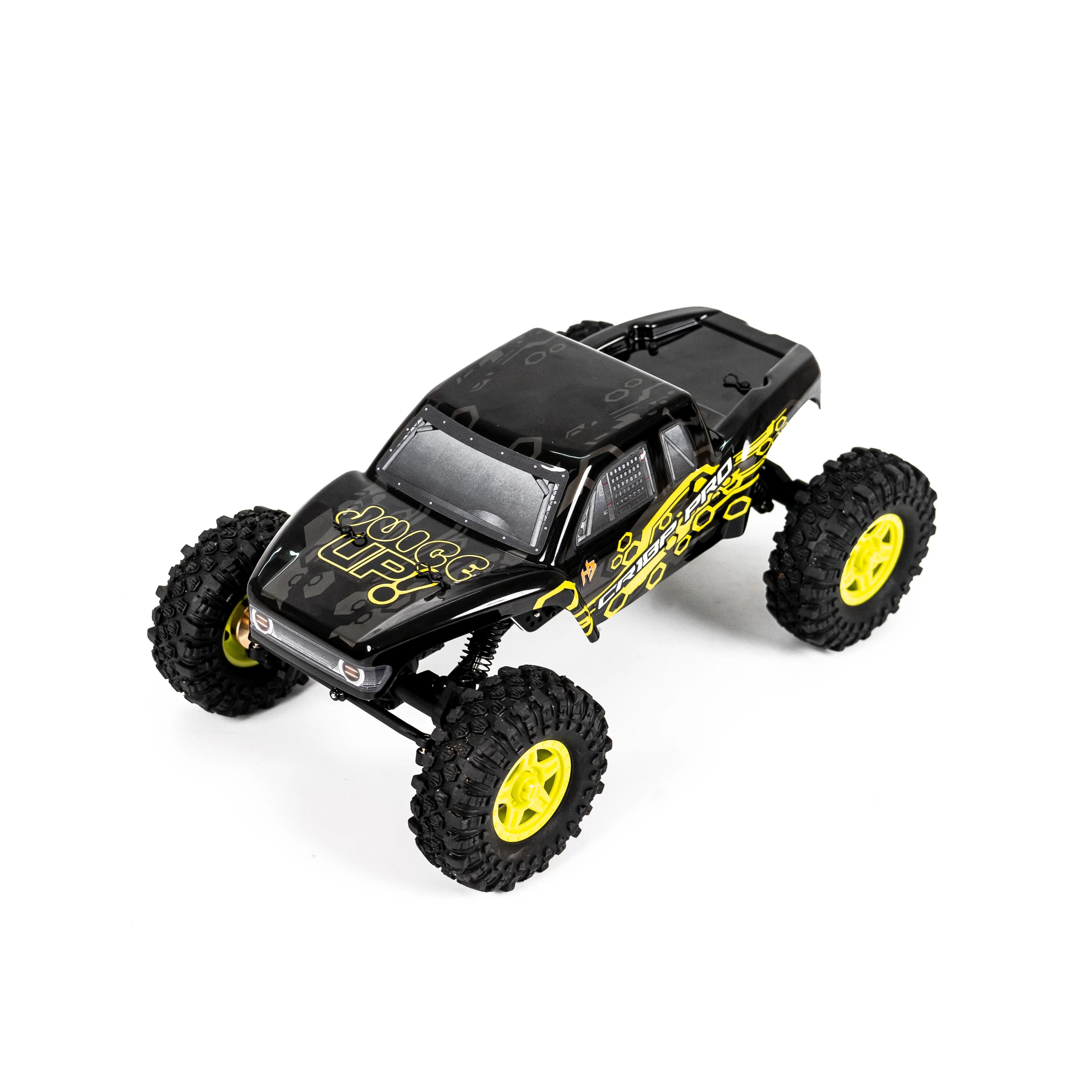 Hobby Plus 1/18 CR 18P PRO Brushless Juice Up 4X4 RTR Rock Crawler - Yellow