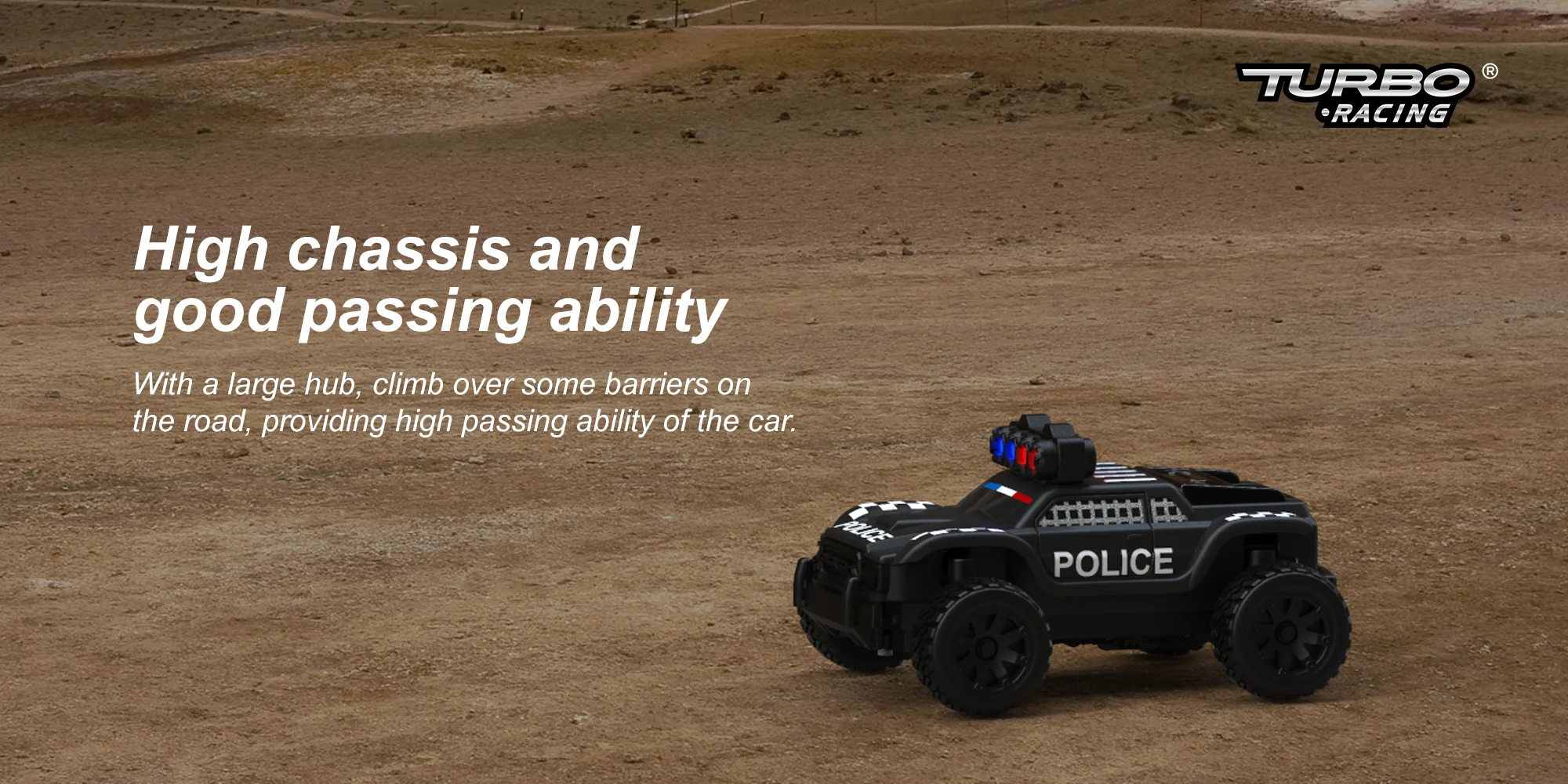 Turbo Racing C82 RTR POLICE CAR