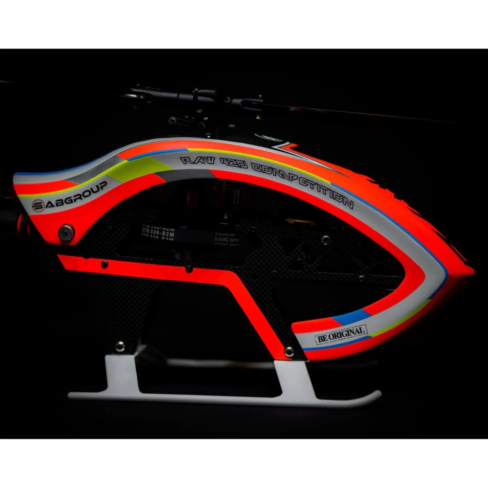 SAB Goblin Raw 420 Competition Helicopter Kit - With Main & Tail Blades