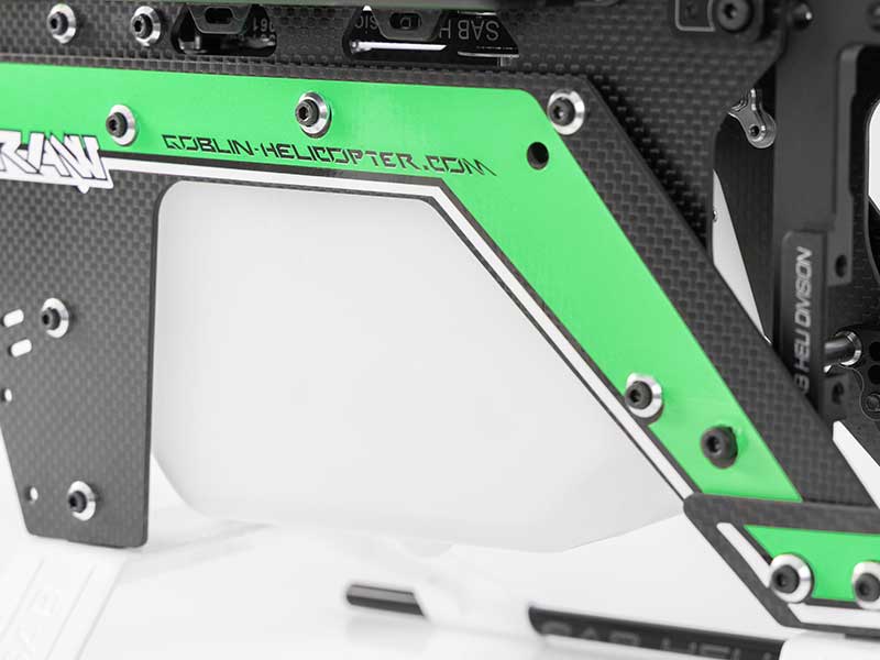 SAB Goblin RAW 700 Nitro Kit - With Main And Tail Blades