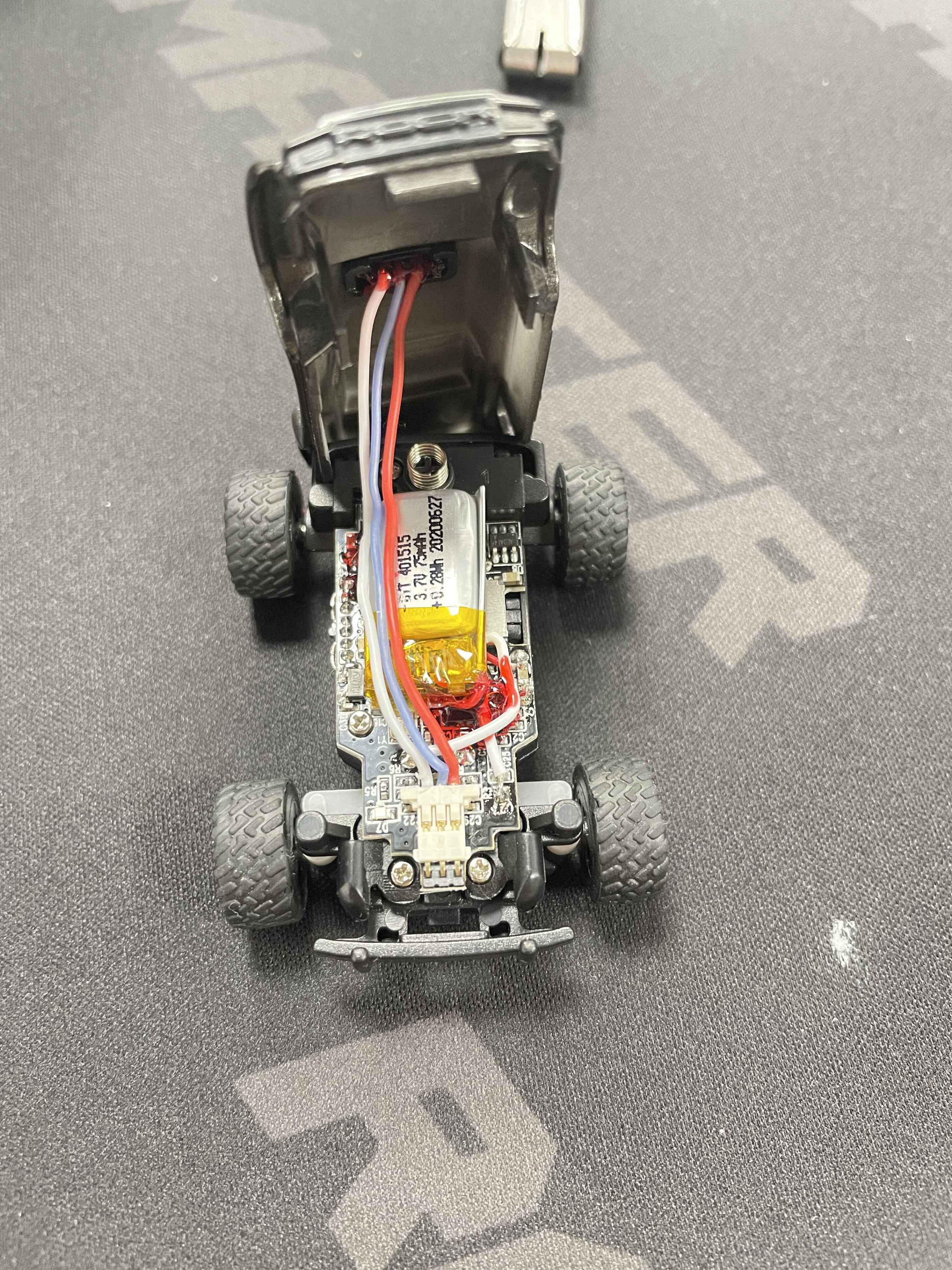 Turbo Racing Baby Monster 1:76 Scale Monster Truck RTR - Yellow