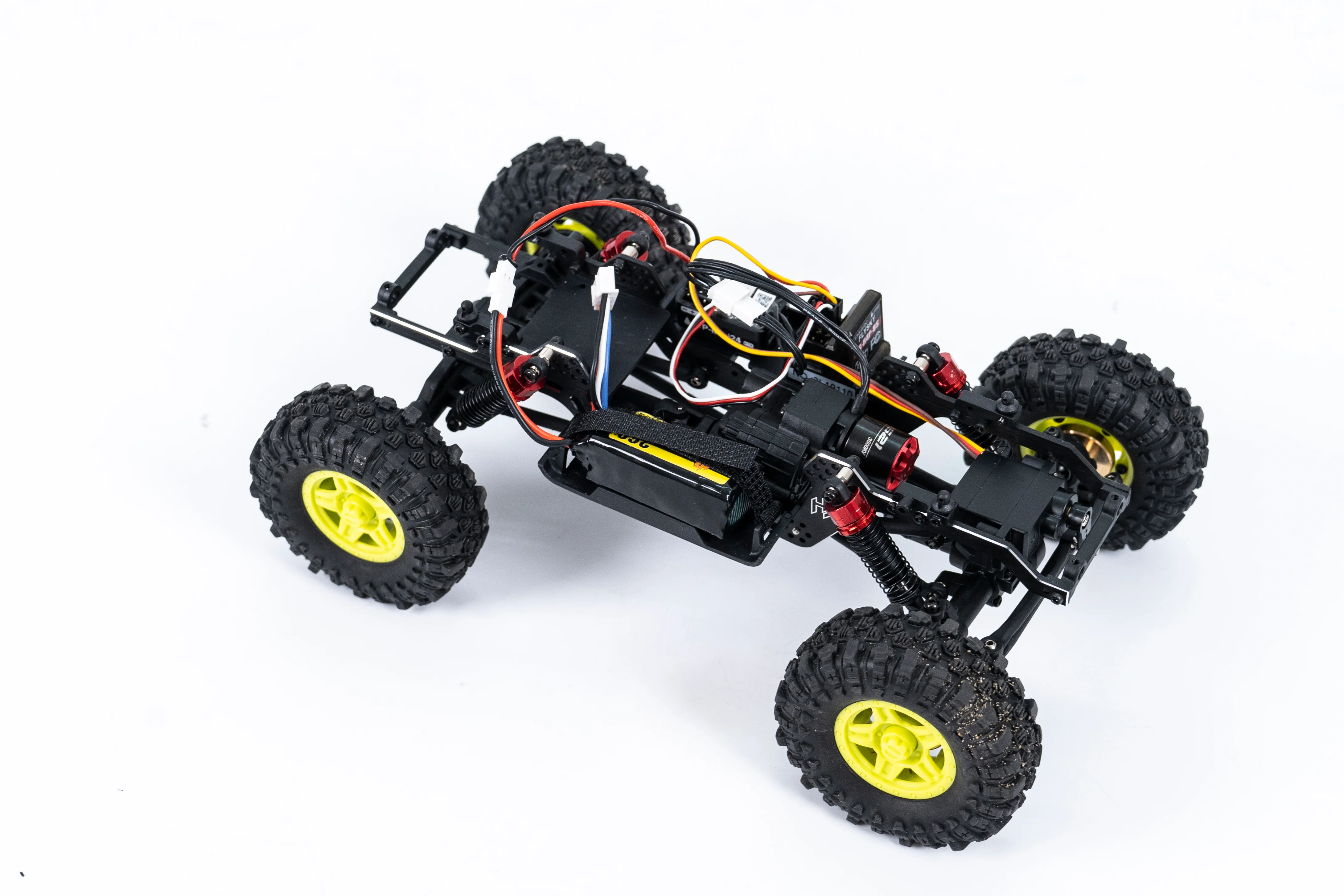 Hobby Plus 1/18 CR 18P PRO Brushless Juice Up 4X4 RTR Rock Crawler - Red