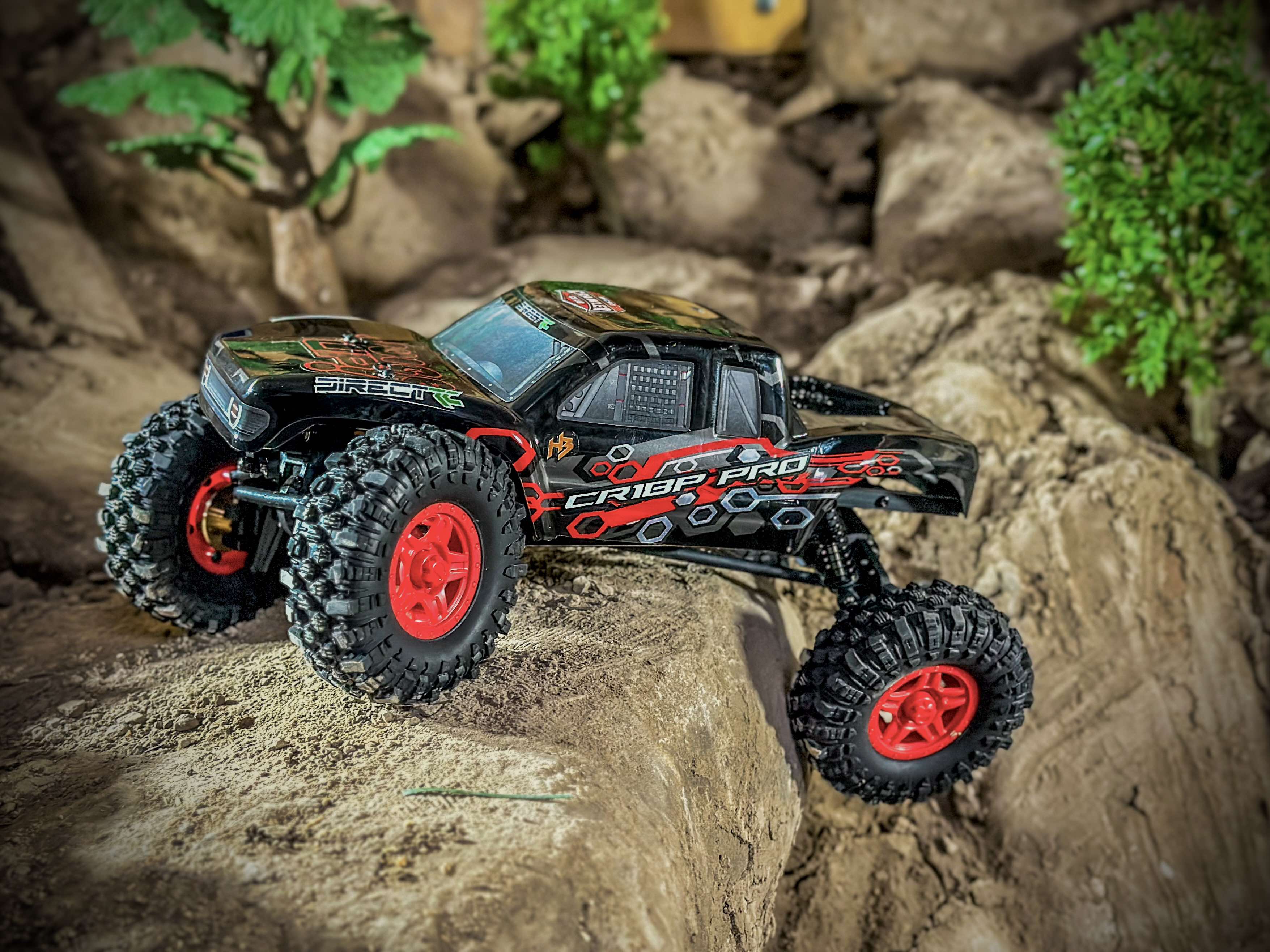 Hobby Plus 1/18 CR 18P PRO Brushless Juice Up 4X4 RTR Rock Crawler - Red