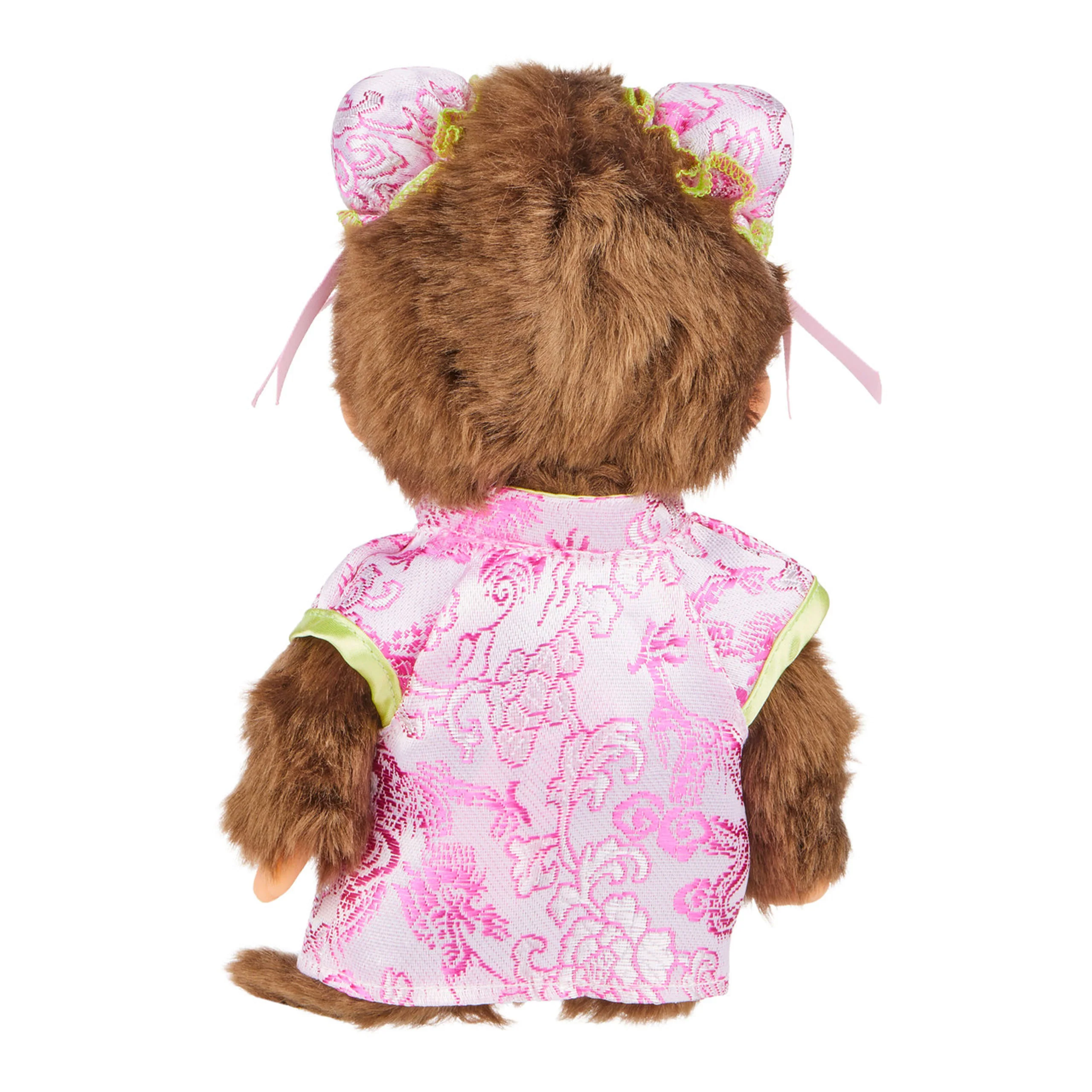 Monchhichi 8 Inch China Dress Girl Plush Toy