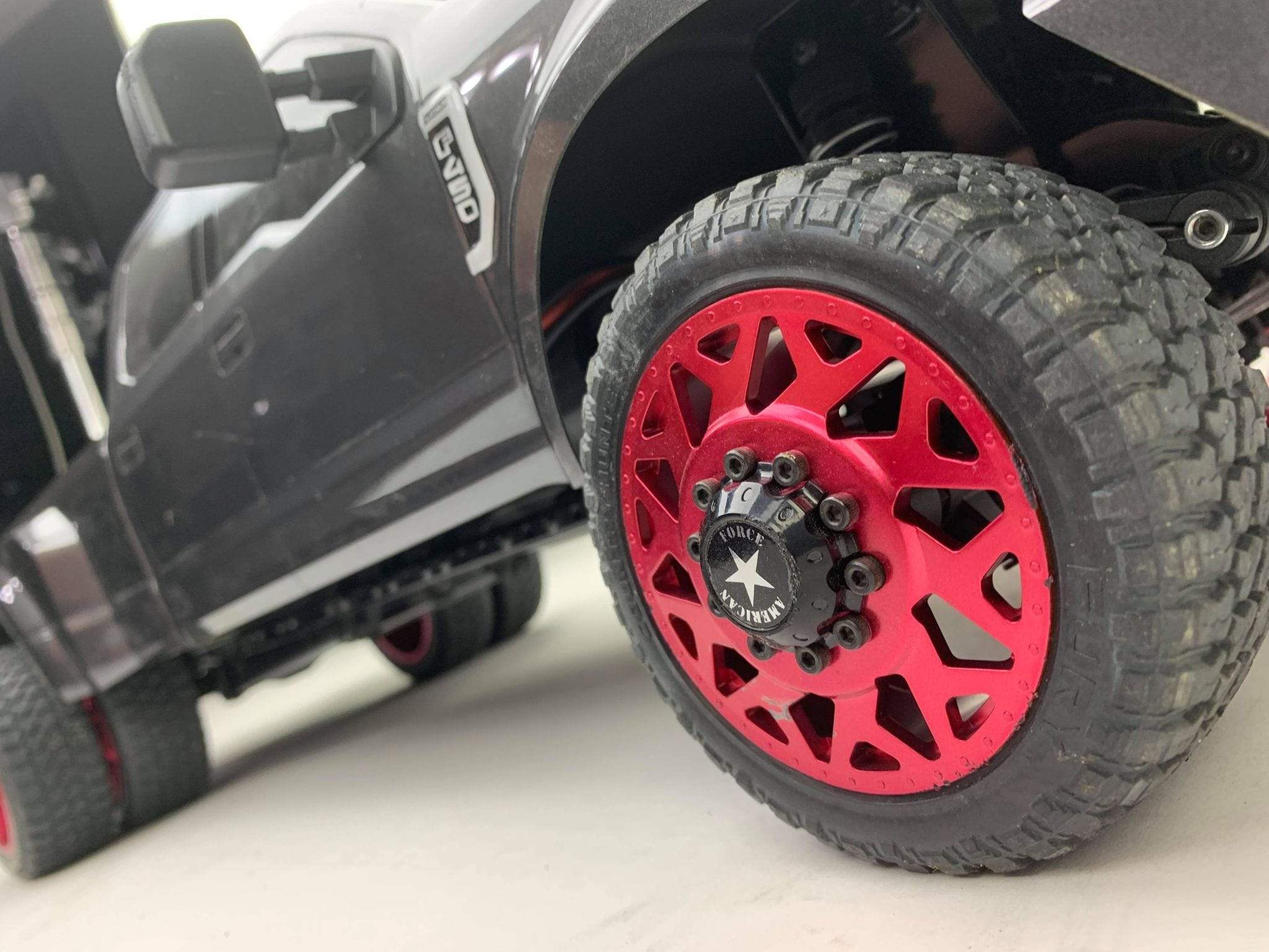 8981 FORD F450 SD 1/10 4WD RTR (Grey Titanium) Custom Truck DL-Series