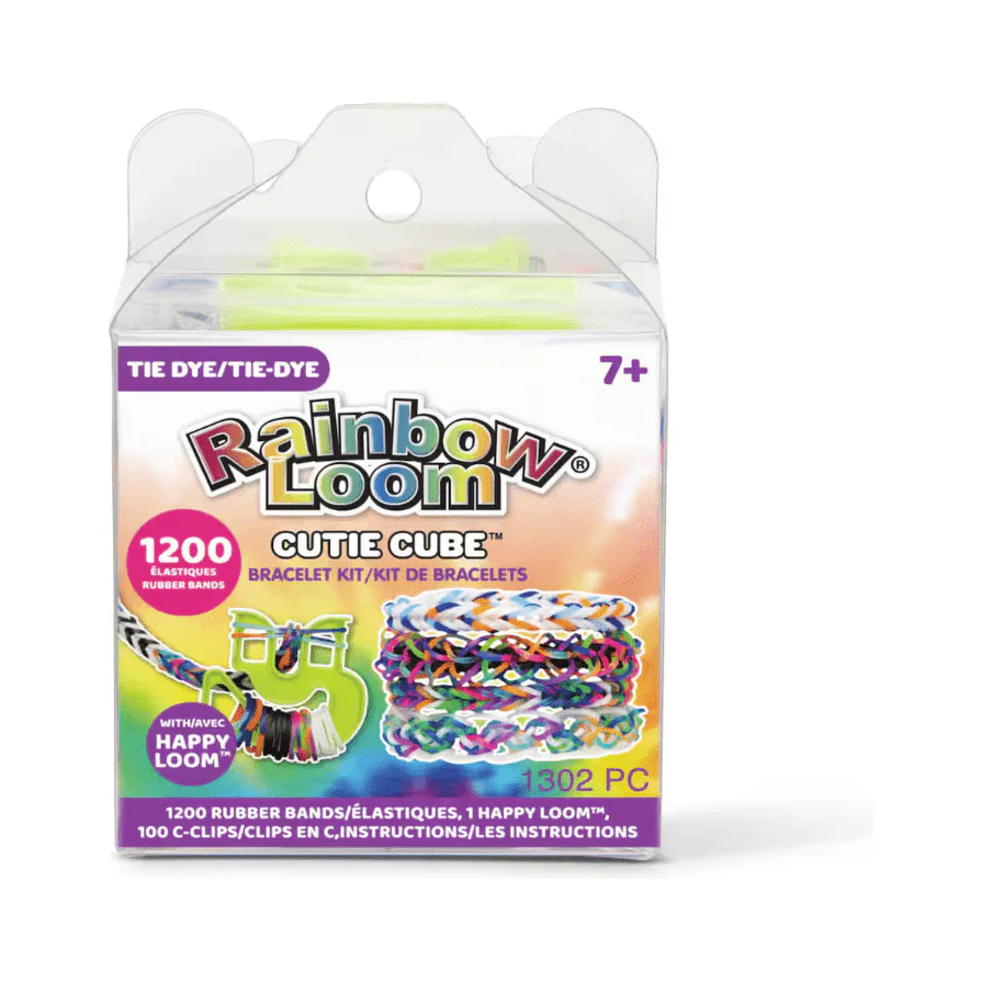 Rainbow Loom Tie Dye Cutie Cube Bracelet Kit