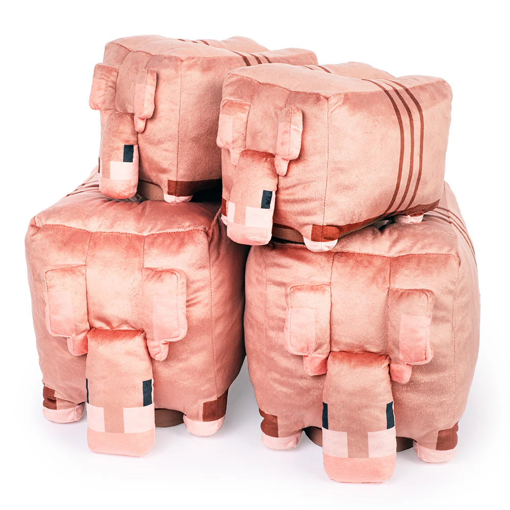 Minecraft Armadillo Plush Adult Slippers