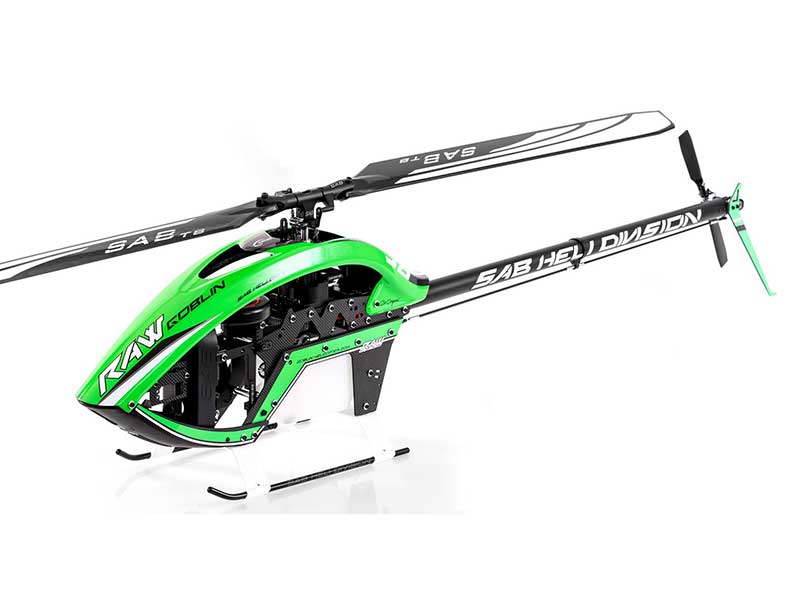 SAB Goblin RAW 700 Nitro Kit - With Main And Tail Blades