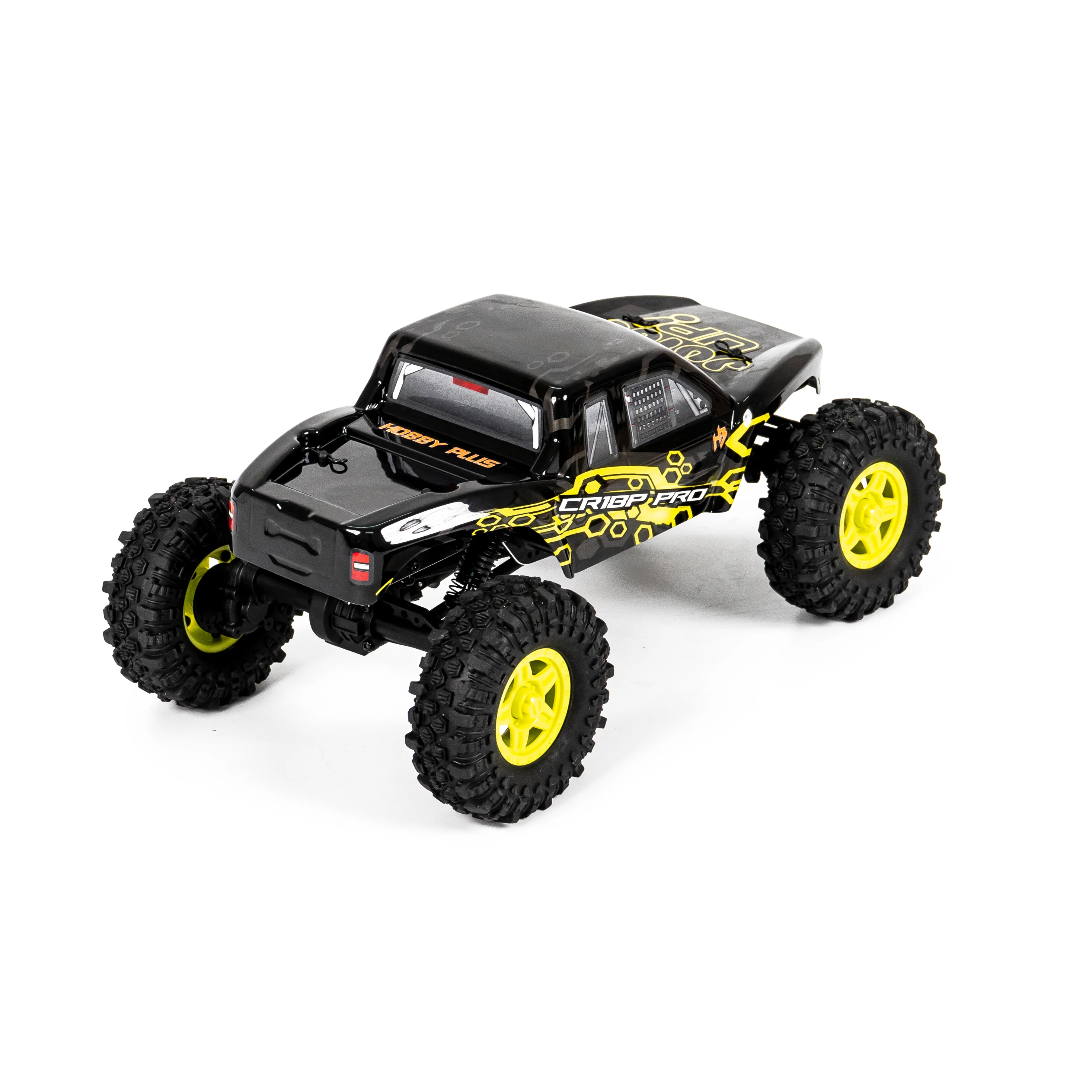 Hobby Plus 1/18 CR 18P PRO Brushless Juice Up 4X4 RTR Rock Crawler - Yellow