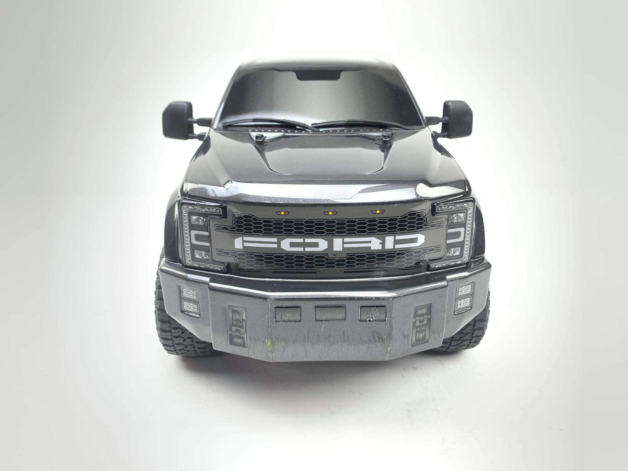 8981 FORD F450 SD 1/10 4WD RTR (Grey Titanium) Custom Truck DL-Series