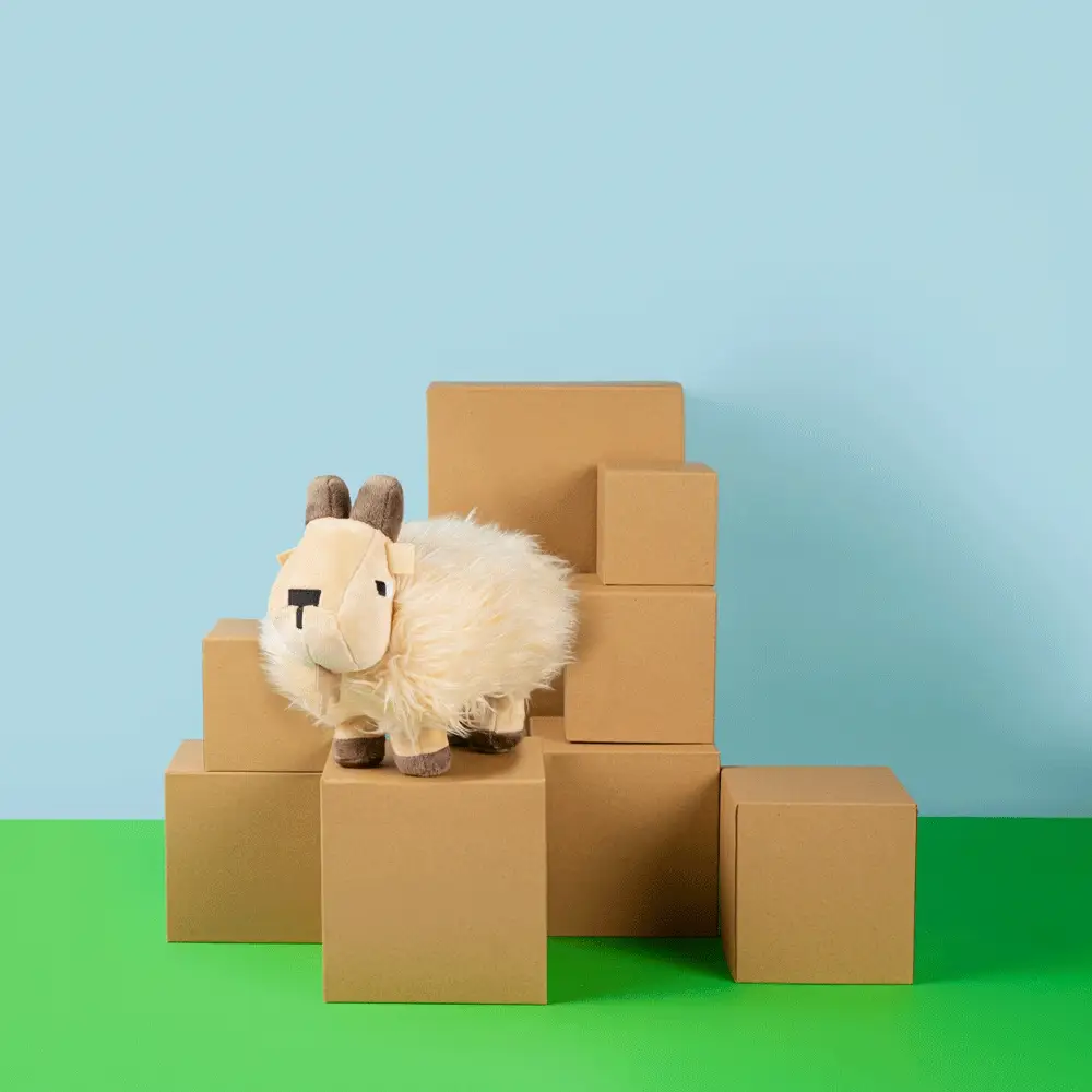 Minecraft Goat 8 Plush