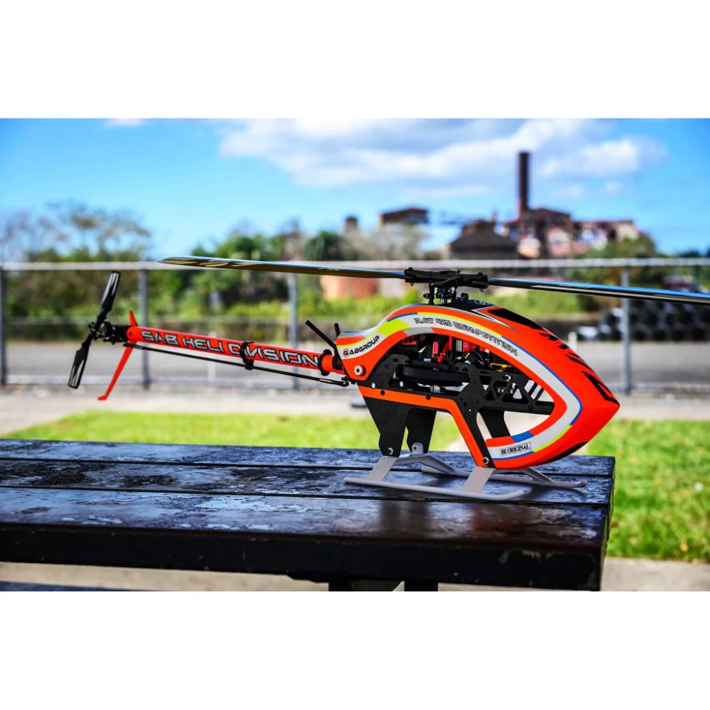 SAB Goblin Raw 420 Competition Helicopter Kit - With Main & Tail Blades