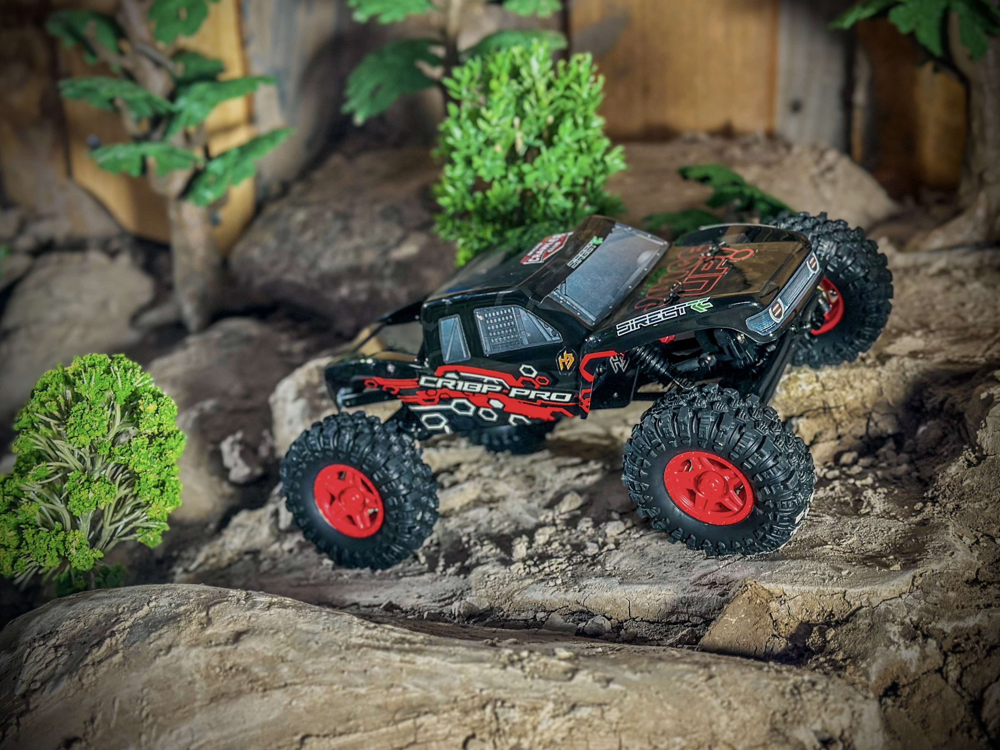 Hobby Plus 1/18 CR 18P PRO Brushless Juice Up 4X4 RTR Rock Crawler - Red