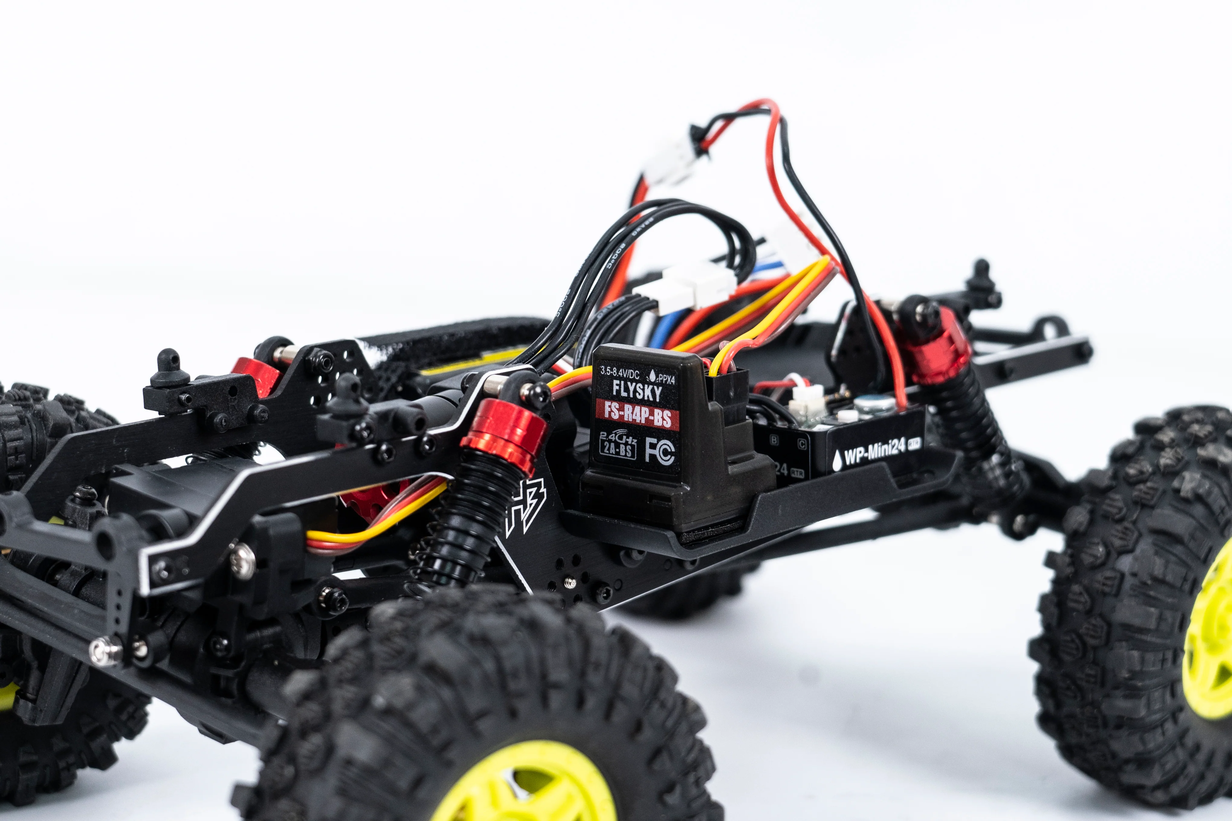Hobby Plus 1/18 CR 18P PRO Brushless Juice Up 4X4 RTR Rock Crawler - Red