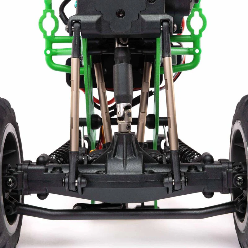 Losi 1/18 Mini LMT 4X4 Brushed Monster Truck RTR  Grave Digger - GREEN