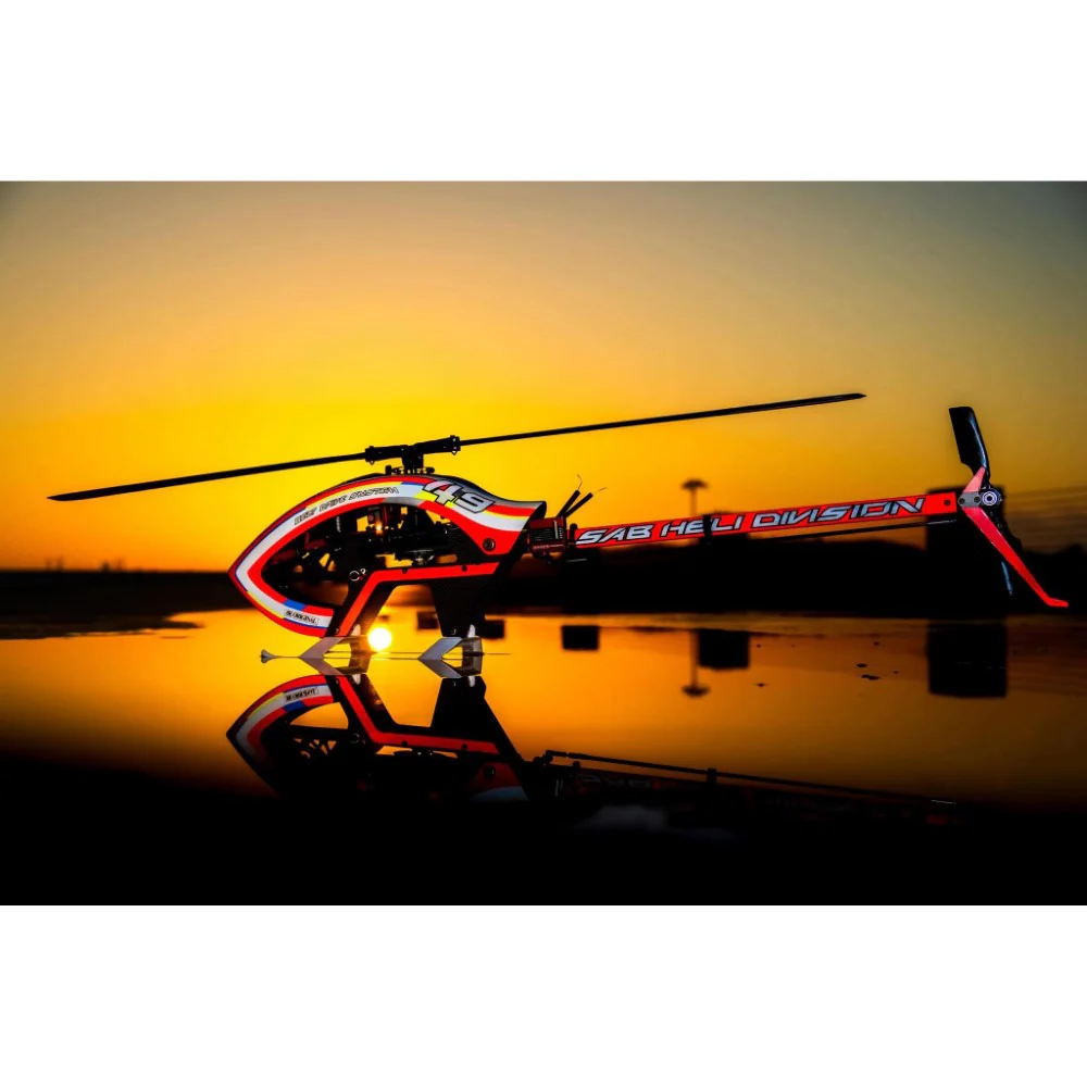 SAB Goblin Raw 420 Competition Helicopter Kit - With Main & Tail Blades