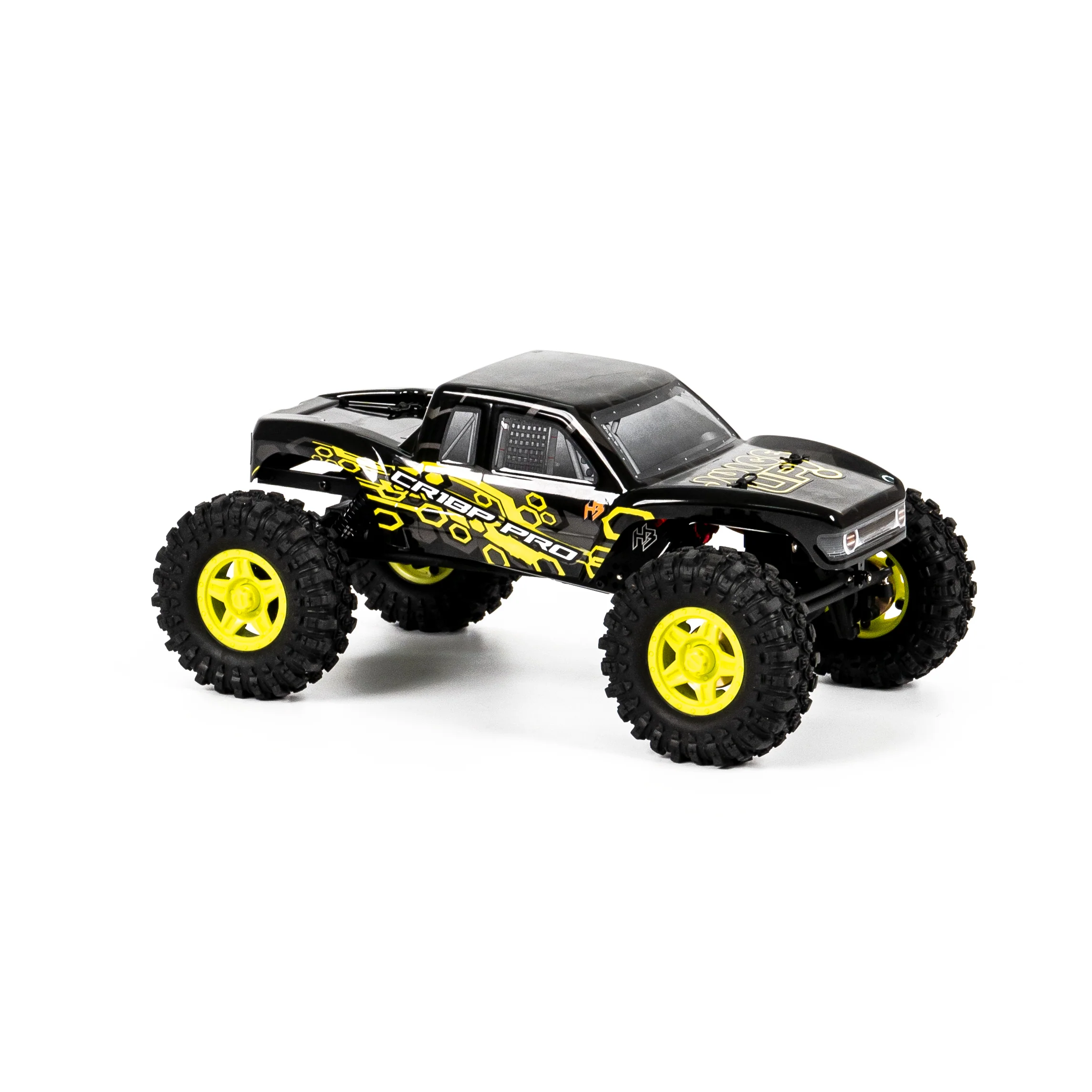 Hobby Plus 1/18 CR 18P PRO Brushless Juice Up 4X4 RTR Rock Crawler - Yellow