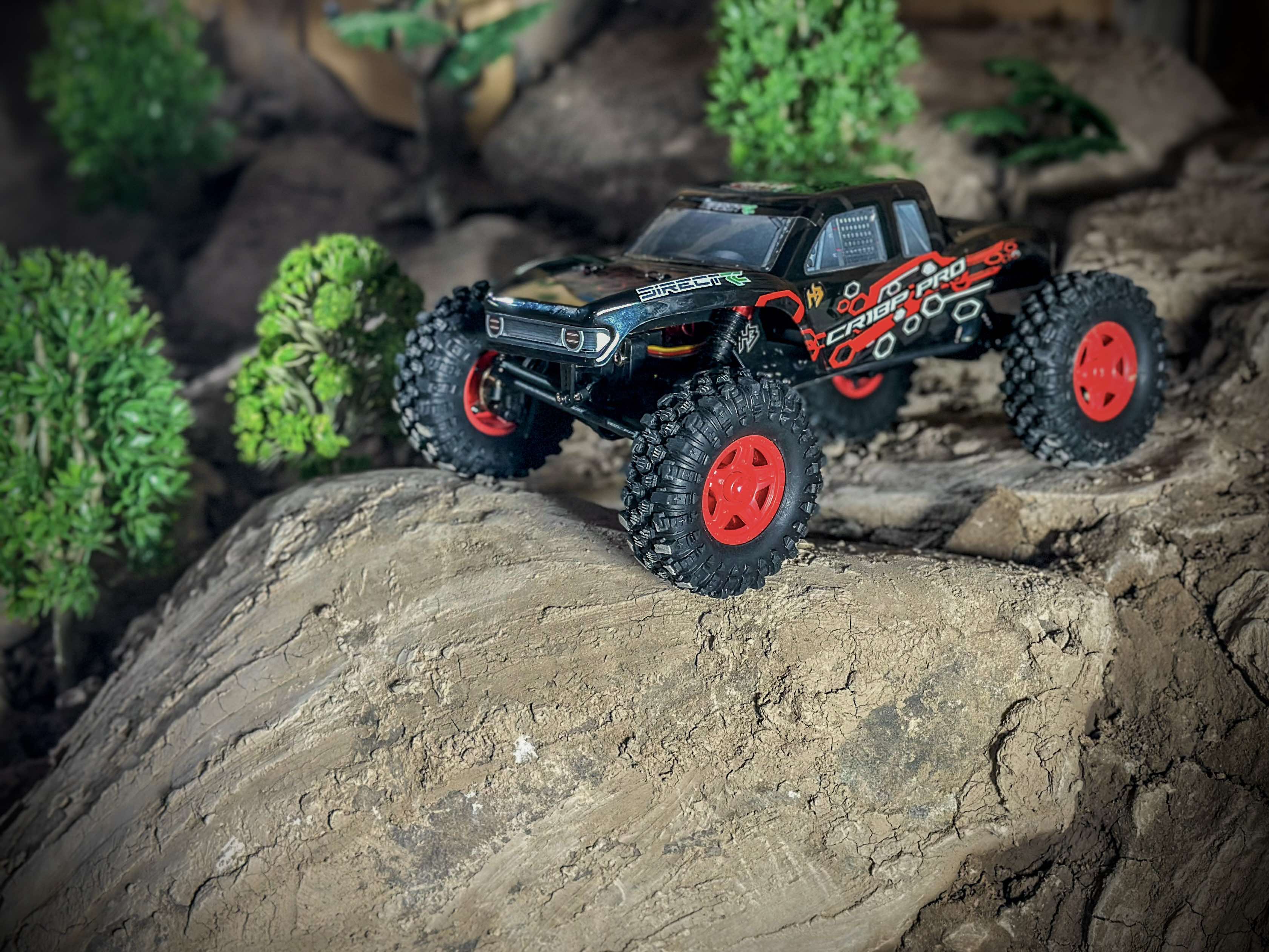 Hobby Plus 1/18 CR 18P PRO Brushless Juice Up 4X4 RTR Rock Crawler - Red