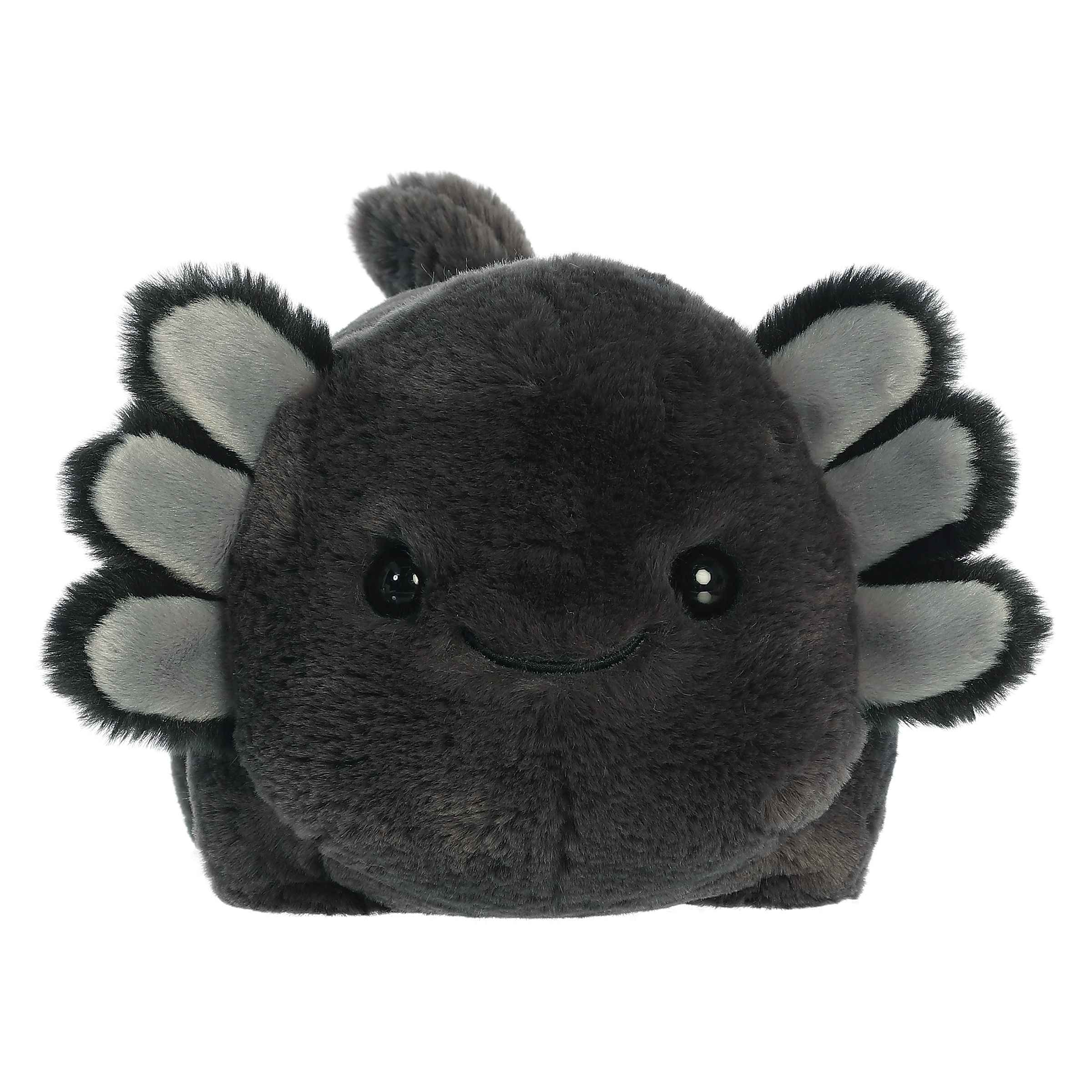 Aurora Plush Spudsters 10 Inch Ally Black Axolotl Plush Toy
