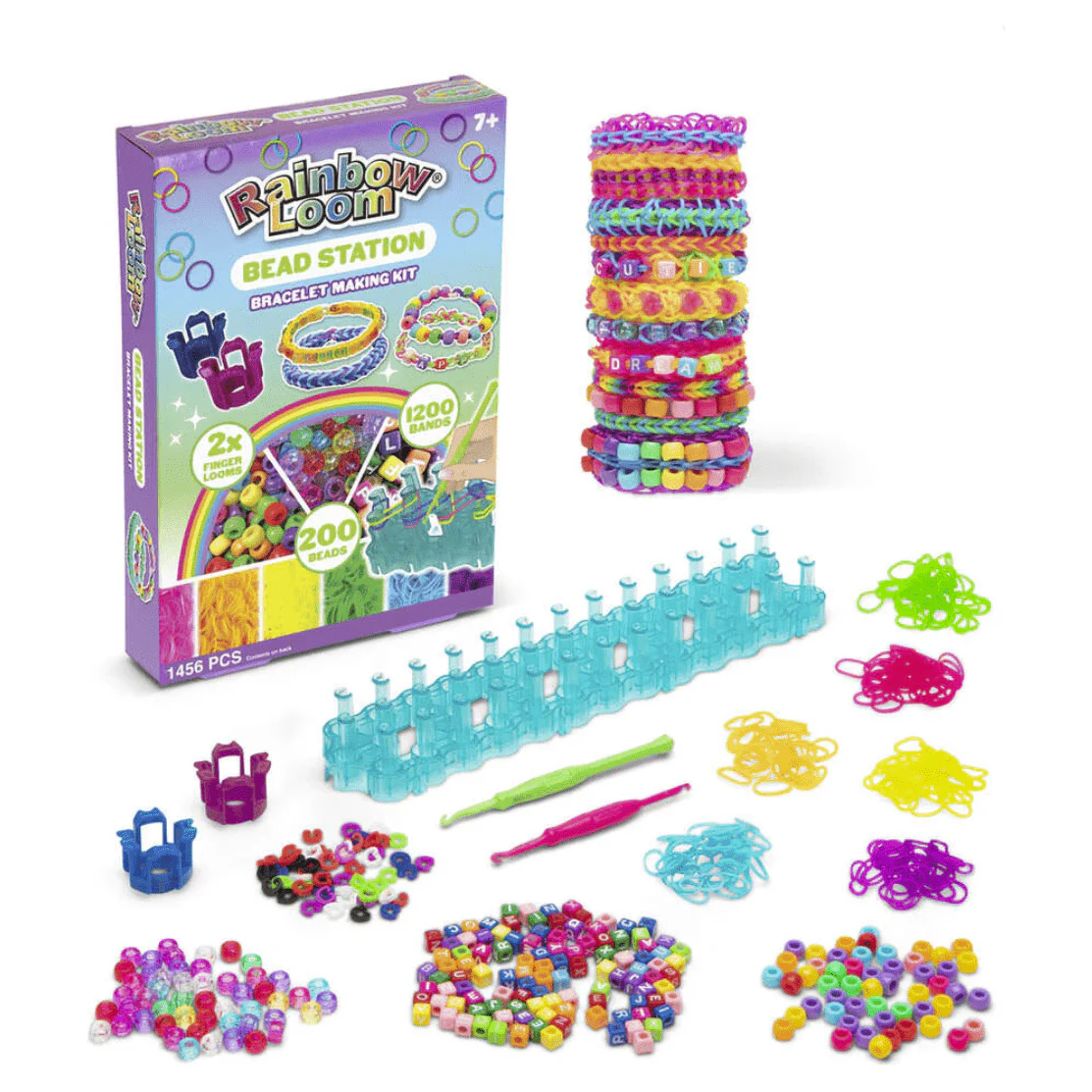 Rainbow Loom Bead Station Bracelet Kit