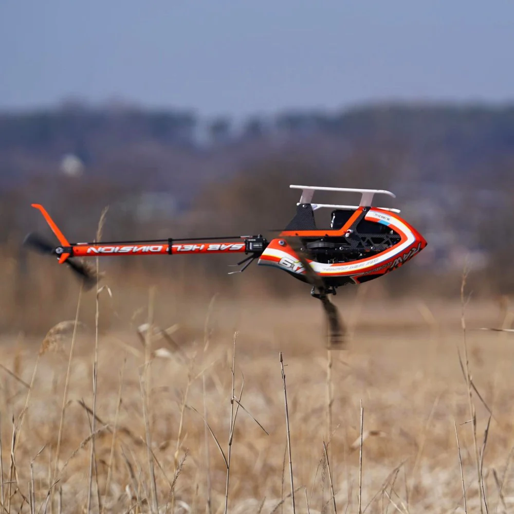 SAB Goblin Raw 420 Competition Helicopter Kit - With Main & Tail Blades