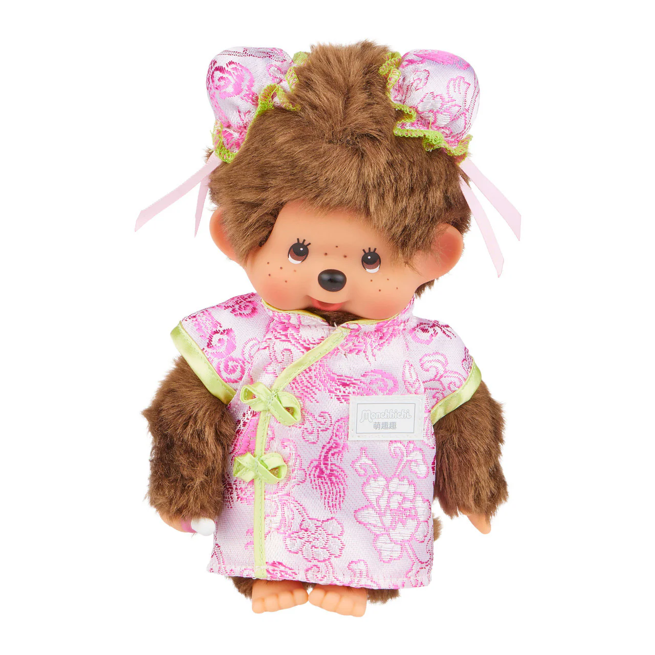Monchhichi 8 Inch China Dress Girl Plush Toy