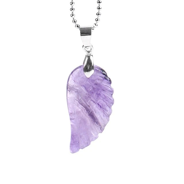 Crystal Angel Wing Pendant