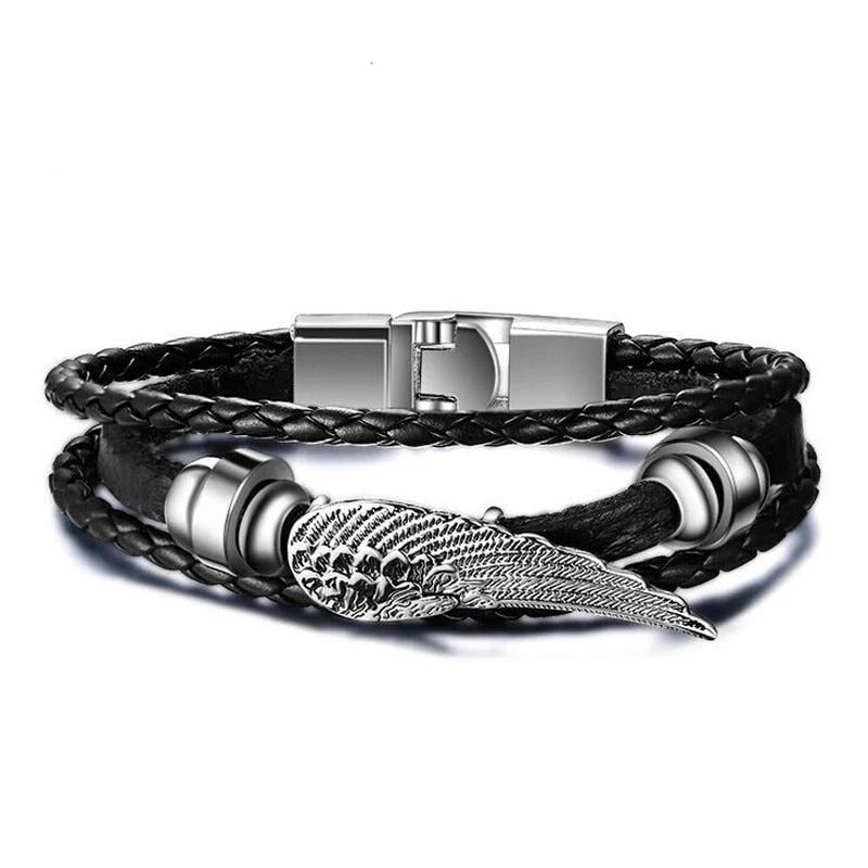 Lucky Ropes Angel Wing Bracelet