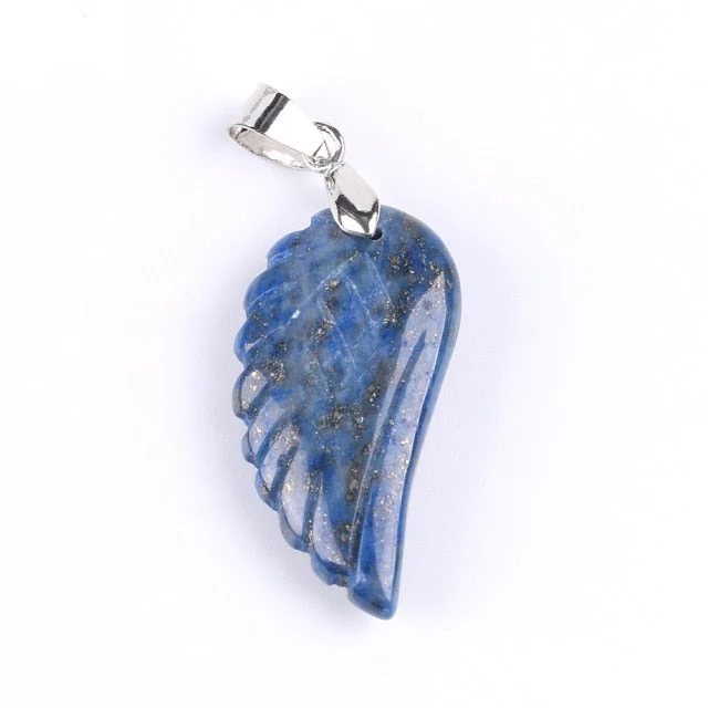 Crystal Angel Wing Pendant