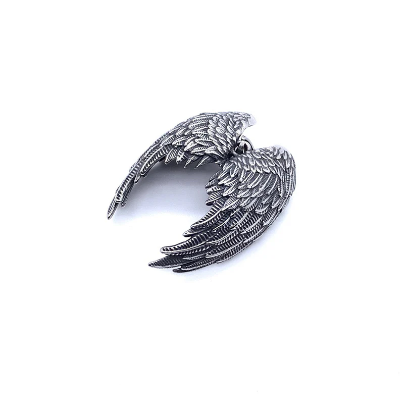 Retro Angel Wing Men necklace