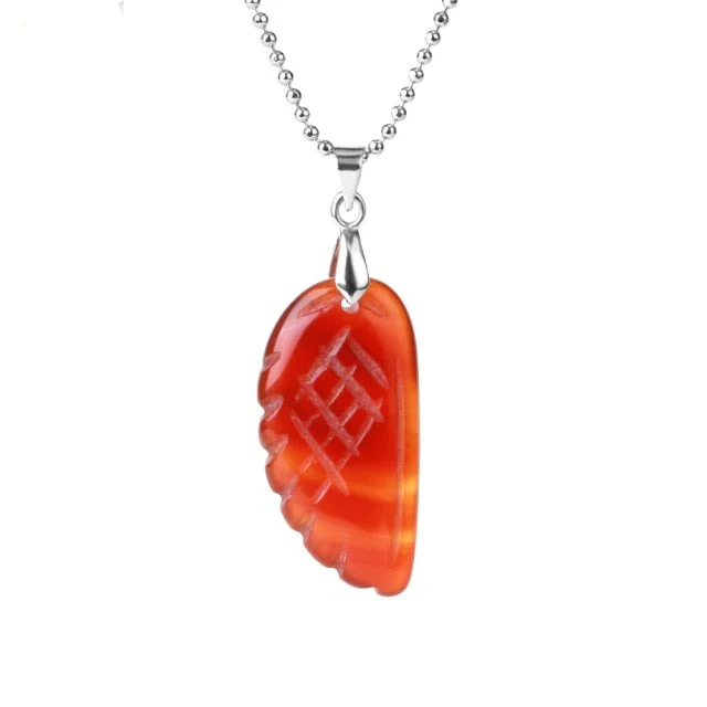 Crystal Angel Wing Pendant