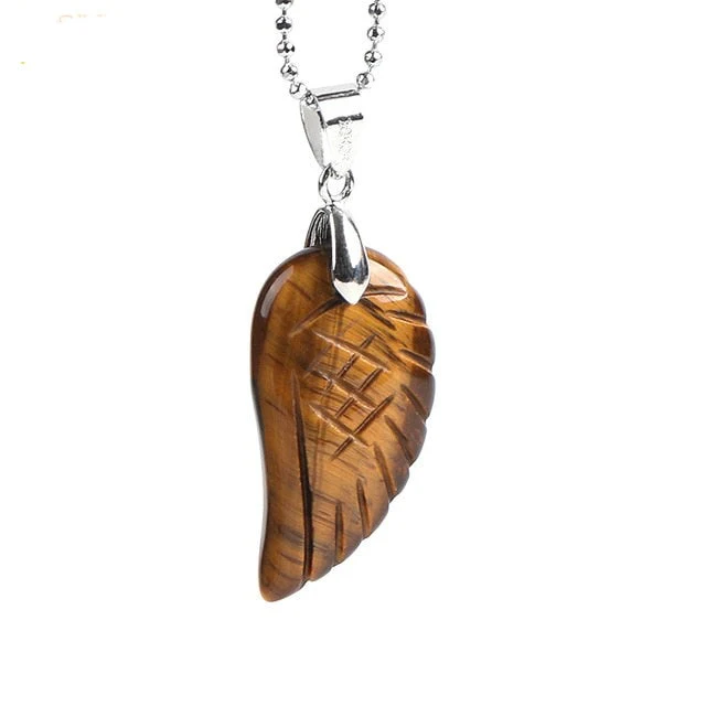 Crystal Angel Wing Pendant