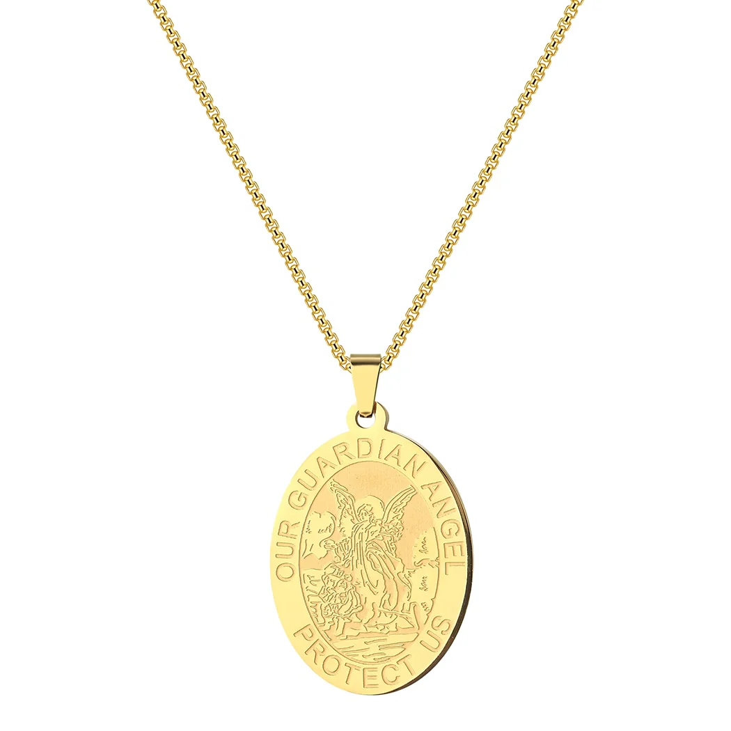 Guardian Angel Protect Me Necklace