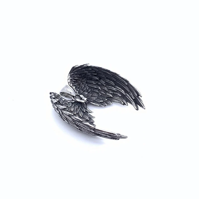 Retro Angel Wing Men necklace