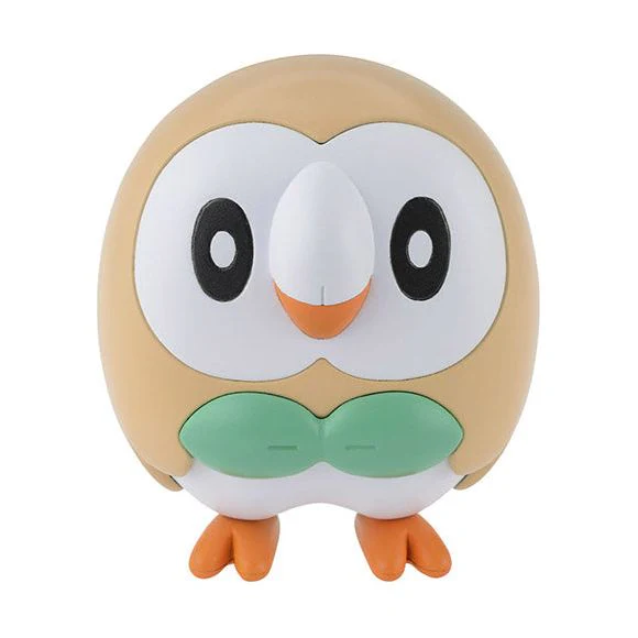 Bandai Spirit PokePla Pokemon Rowlet Quick Model Kit
