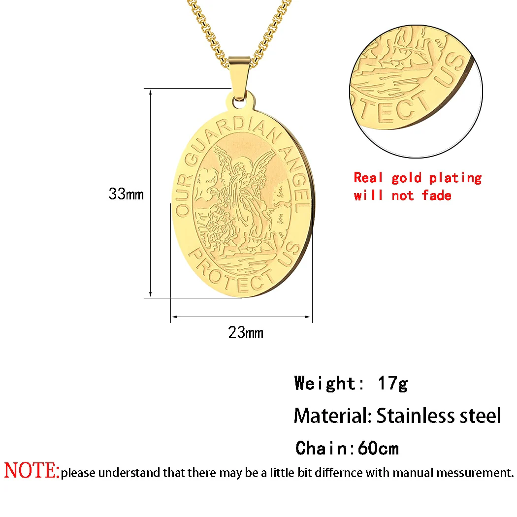 Guardian Angel Protect Me Necklace