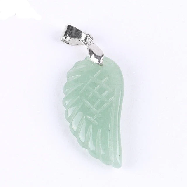 Crystal Angel Wing Pendant