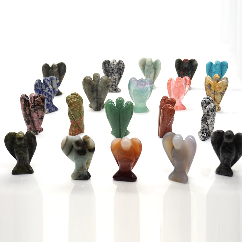 1.5 Inches Guardian Angel Natural Healing Crystal