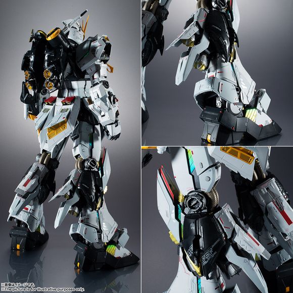 Bandai Char's Counterattack RX-93 Nu Gundam Metal Structure Action Figure