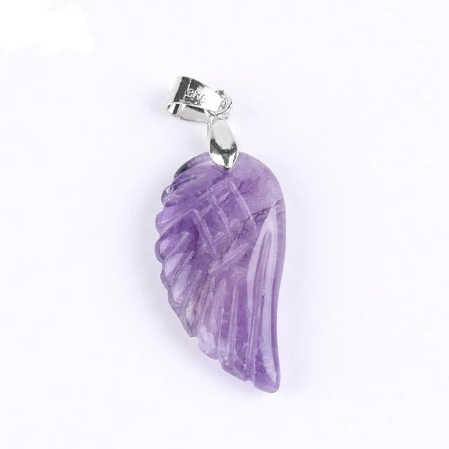 Crystal Angel Wing Pendant