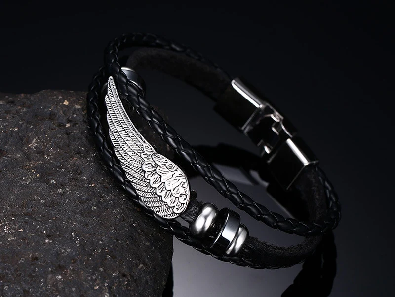 Lucky Ropes Angel Wing Bracelet