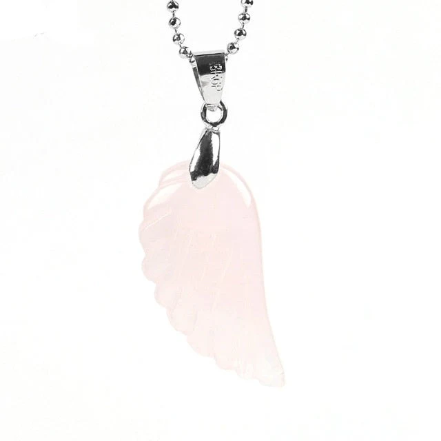 Crystal Angel Wing Pendant