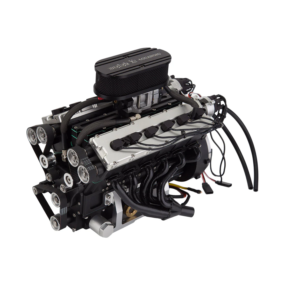 ENJOMOR V12 Engine GS-V12 72CC DOHC 4-Stroke 12-Cylinder 48-Valve Water-Cooled Electric Start Gasoline Engine Model - V12 Engine Model That Works